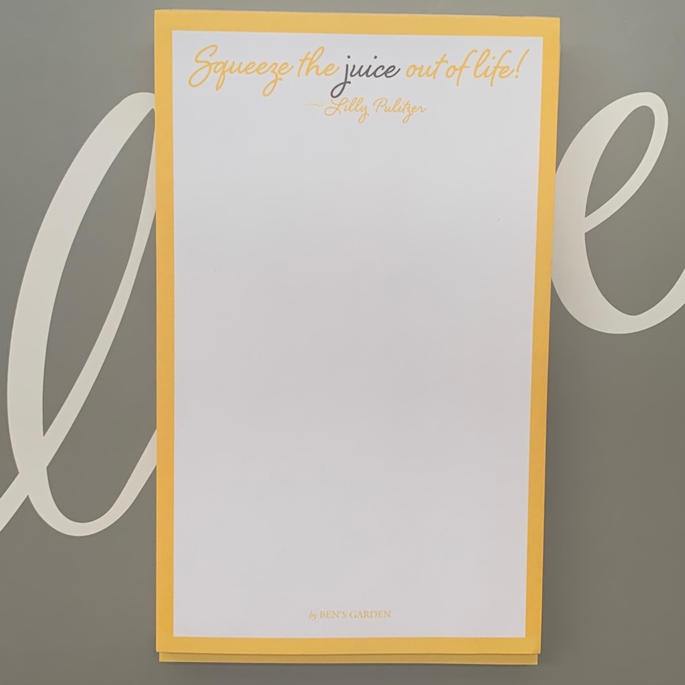 Yellow Lemon Note Pad Set! - Picture 5 of 5
